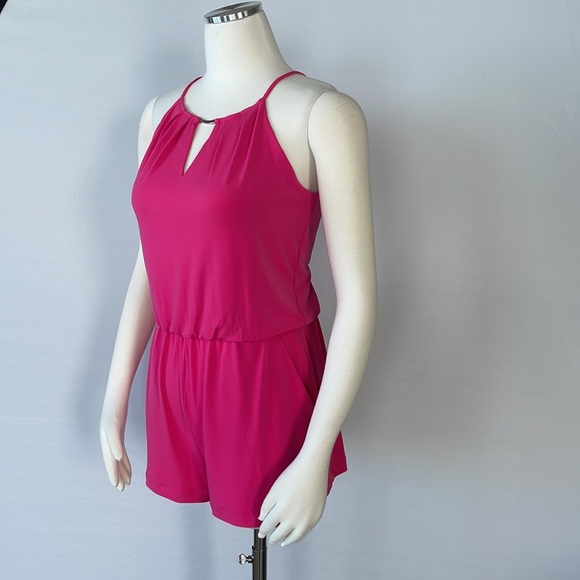 NWT WHBM Pink Romper Size X Small - Picture 11 of 16